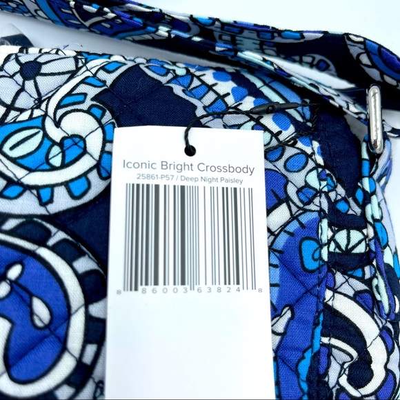 Vera Bradley Deep Night Paisley Bundle NWT - Picture 3 of 5